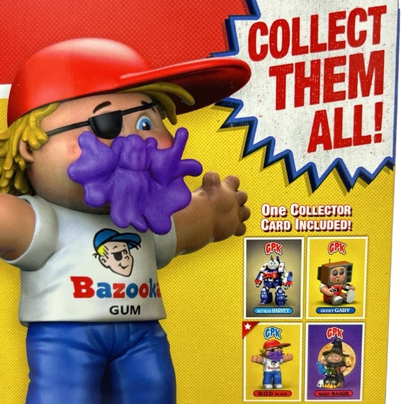 1 Garbage Pail Kids Rod Wad + 1 Collector’s Card, 4” Tall - Picture 5 of 7